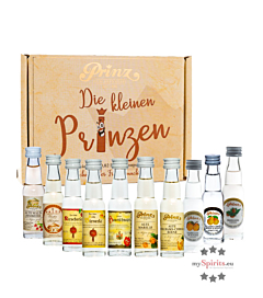 Prinz: „Alles Schnaps“ Probierset Die kleinen Prinzen / 34-41 % Vol. / 10 x 0,02 L in Geschenkbox